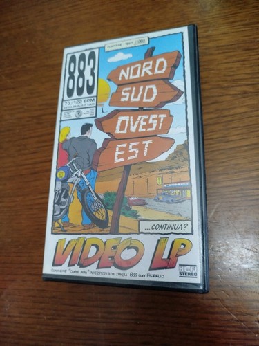 Vhs videocassetta 883 nord - vhs, sud