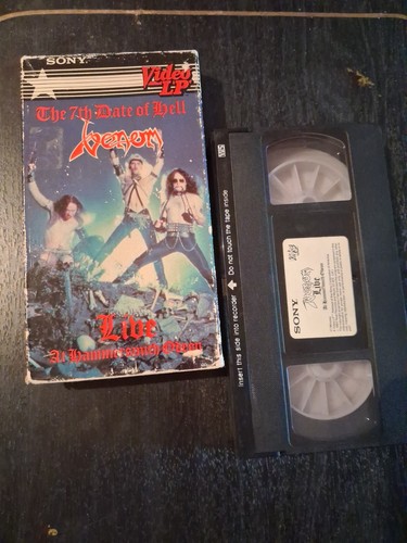 Venom 7th date hell vhs - venom, of