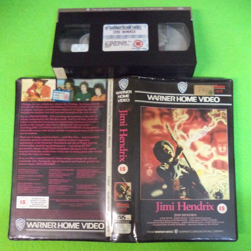 Vhs jimi hendrix - vhs,