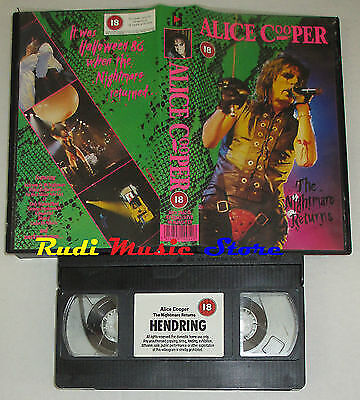 Vhs alice cooper the nightmare - vhs*alice,