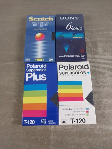 Lotto misto nastri - vhs, t-120