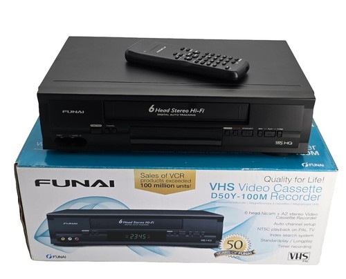 Videoregistratore vhs funai - videoregistratore,