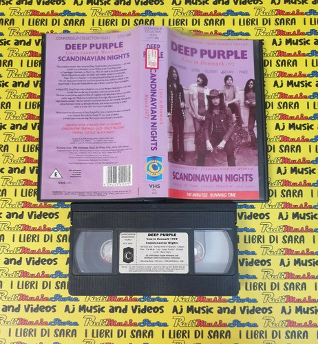 Vhs deep purple live - purple,