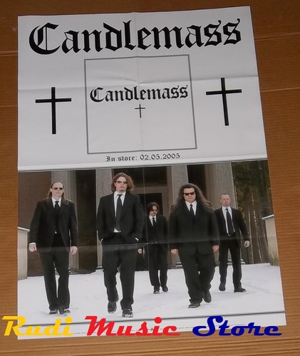 Poster metal promo candlemass - poster,
