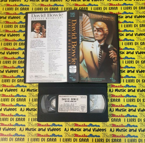 Vhs david bowie - david, serious