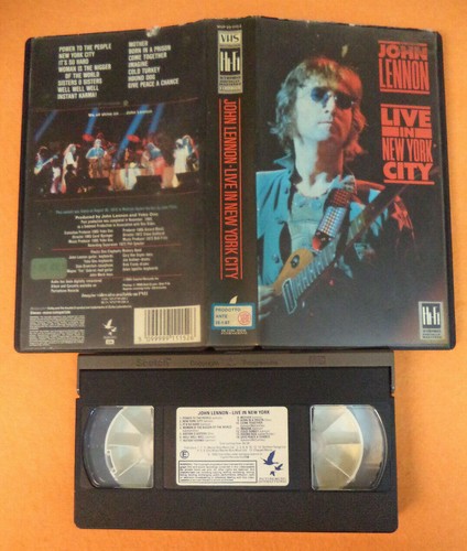 Vhs john lennon live new - john,