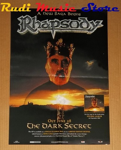 Poster metal promo rhapsody - poster,