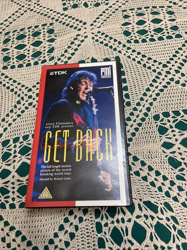 Vhs paul mccartney - vhs,
