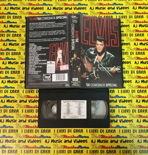 Vhs elvis presley - presley, comeback